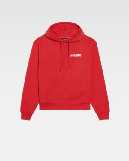 The Jacquemus red hoodie