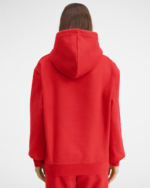 The Jacquemus red hoodie