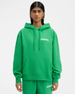 The Jacquemus Green Hooded sweatshirt