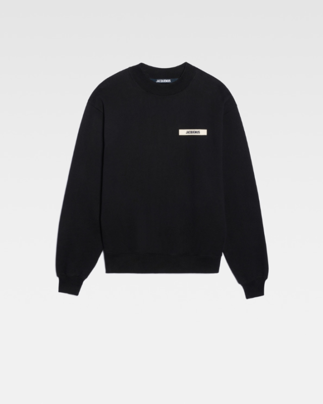 The Gros Grain Black sweatshirt