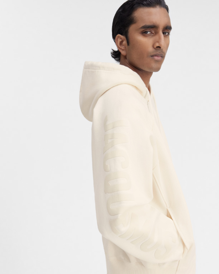 The Typo hoodie Light Beige