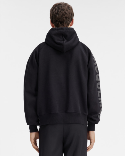 The Typo hoodie Black