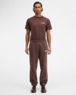 The Jacquemus track pants Logo printed Brown