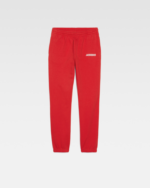 The Jacquemus track pants Logo printed Red