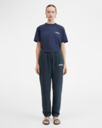 The Jacquemus track pants Logo printed Dark Navy