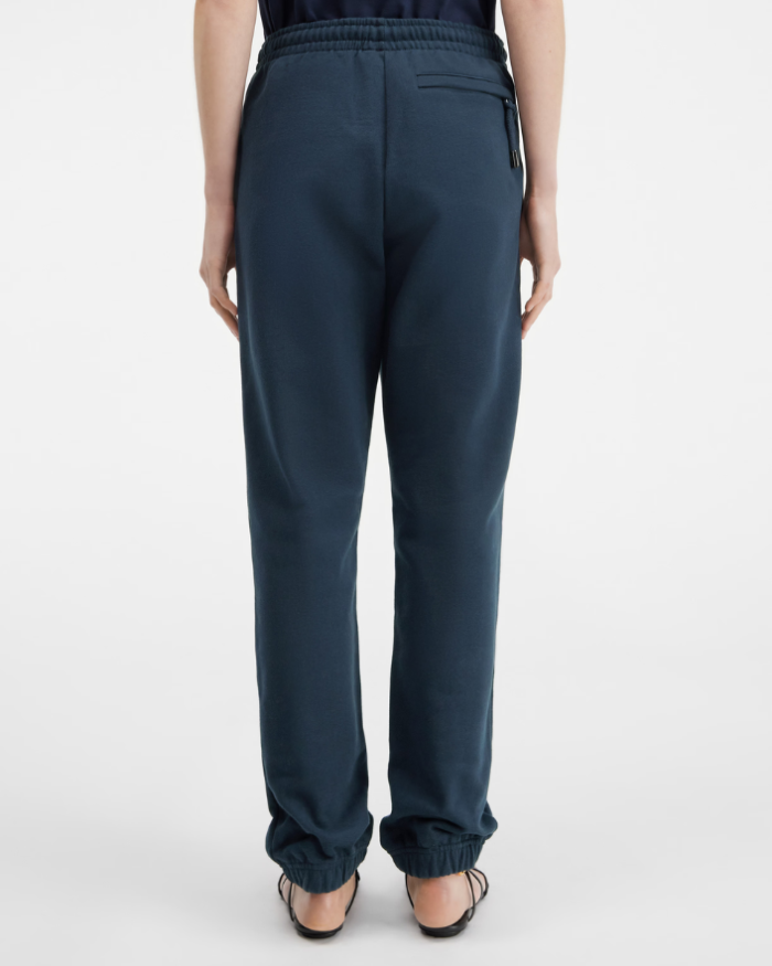 The Jacquemus track pants Logo printed Dark Navy