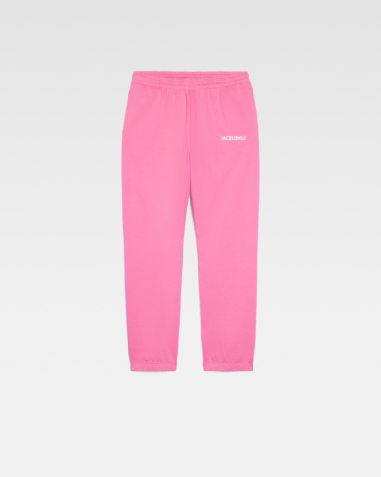 The Jacquemus track pants Logo printed Pink