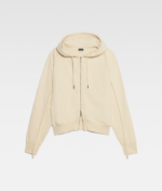 The Camargue zipped sweatshirt Light Beige