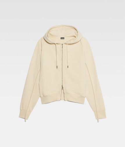 The Camargue zipped sweatshirt Light Beige