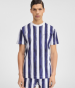 The Rayures t-shirt Print Blue