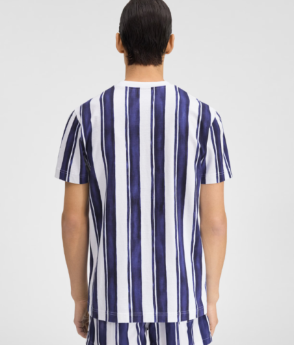 The Rayures t-shirt Print Blue