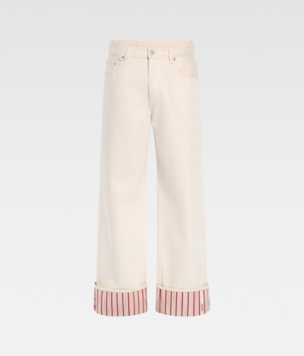 The wide de-Nîmes denim pants