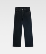 The straight de-Nîmes denim pants Black