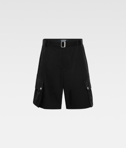 The cargo bermuda shorts Black