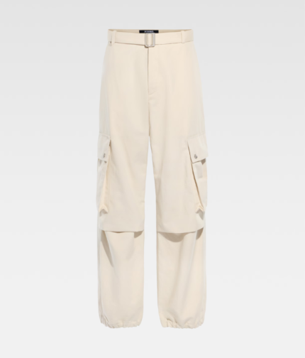 Belted cargo pants.