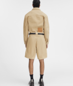 Zipped cargo shorts.