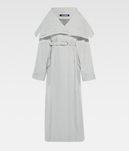 The Caruso trench coat Light Grey