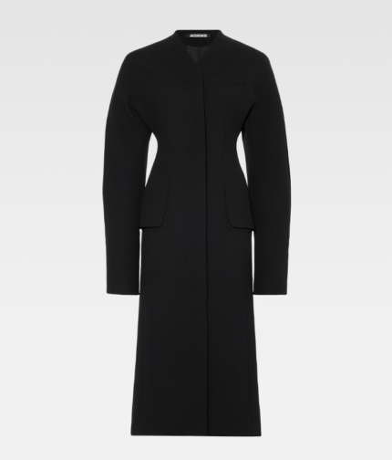 The Ovalo coat Black