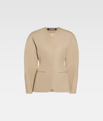 The Ovalo jacket Beige