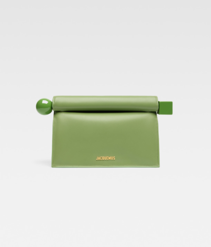 The Rond Carré clutch Green