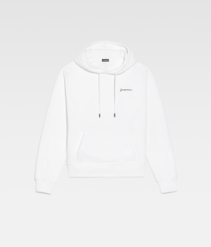 The Embroidered logo hoodie.