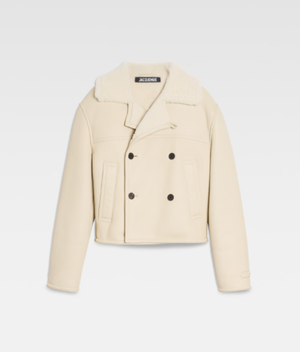 The Caraco cropped parka Beige